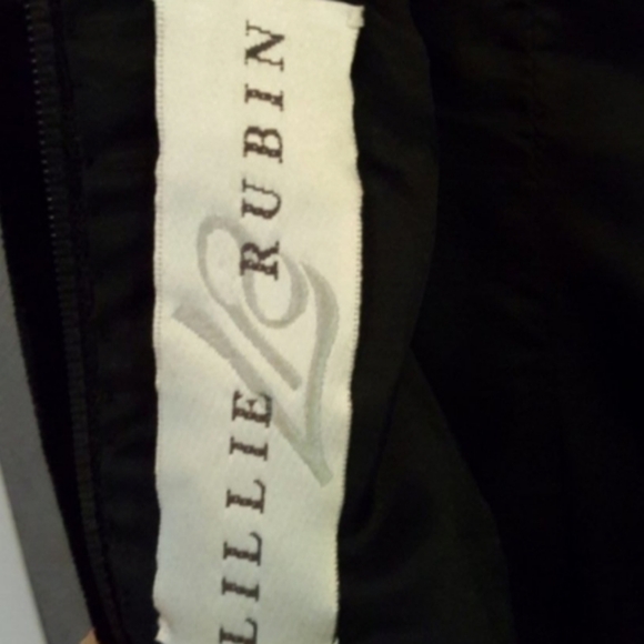 Vintage 1980s 1990s Stephen Yearick Lillie Rubin Sweetheart Sequined Mesh Dress - Picture 2 of 8